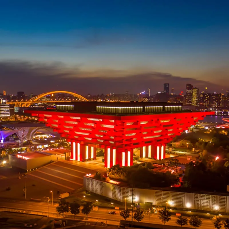 الصين البناء والمشاريع البلدية