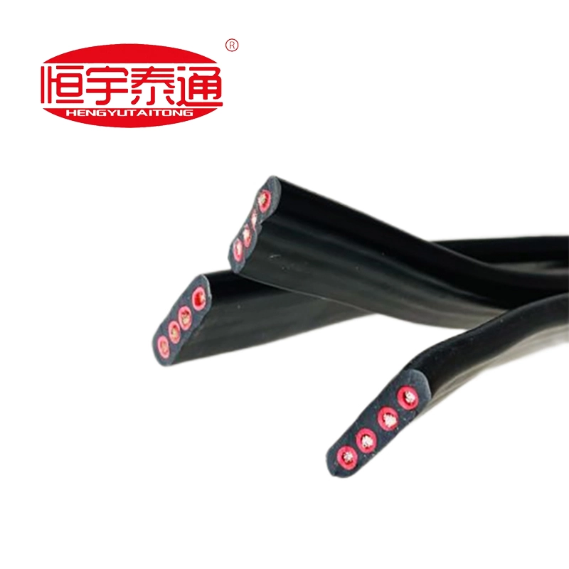 الكابلات المسطحة المرنة NBR PUR PVC TPE TPU