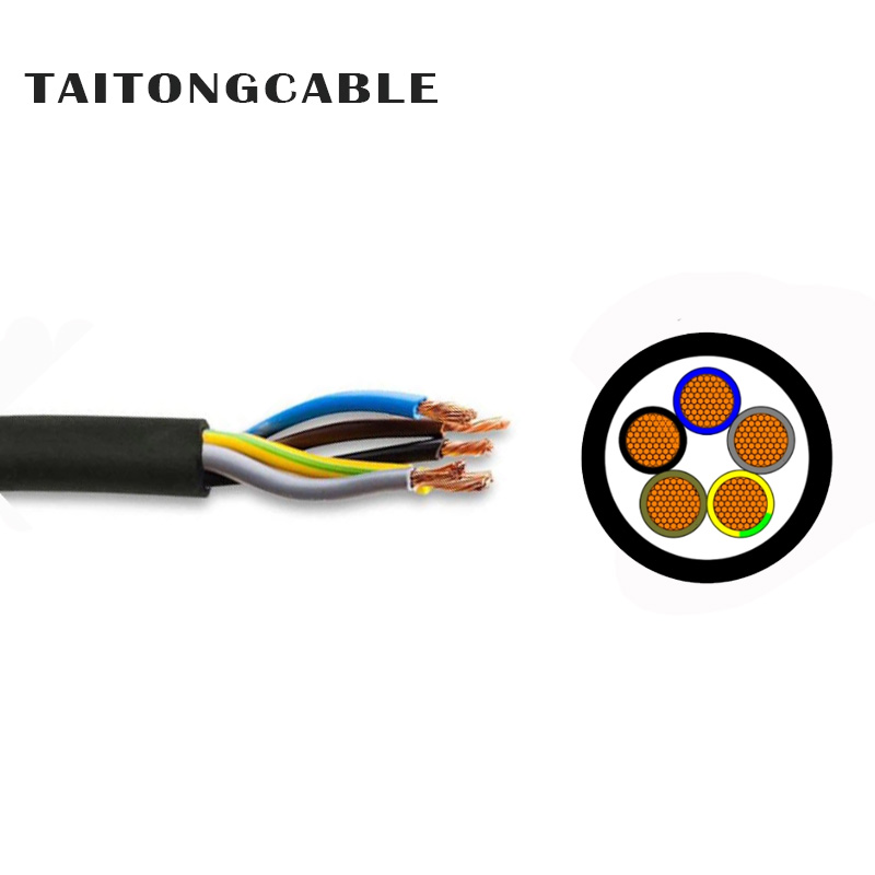 كابلات الطاقة غير المدرعة ذات الجهد المنخفض 2‑5‑Core النحاسية XLPE المعزولة بـ PVC